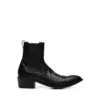 Matte Printed Python Chelsea Boot Matte Printed Python Chelsea Boot