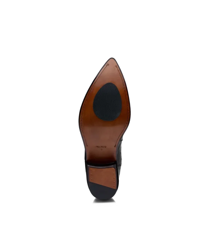 Matte Printed Python Chelsea Boot Matte Printed Python Chelsea Boot
