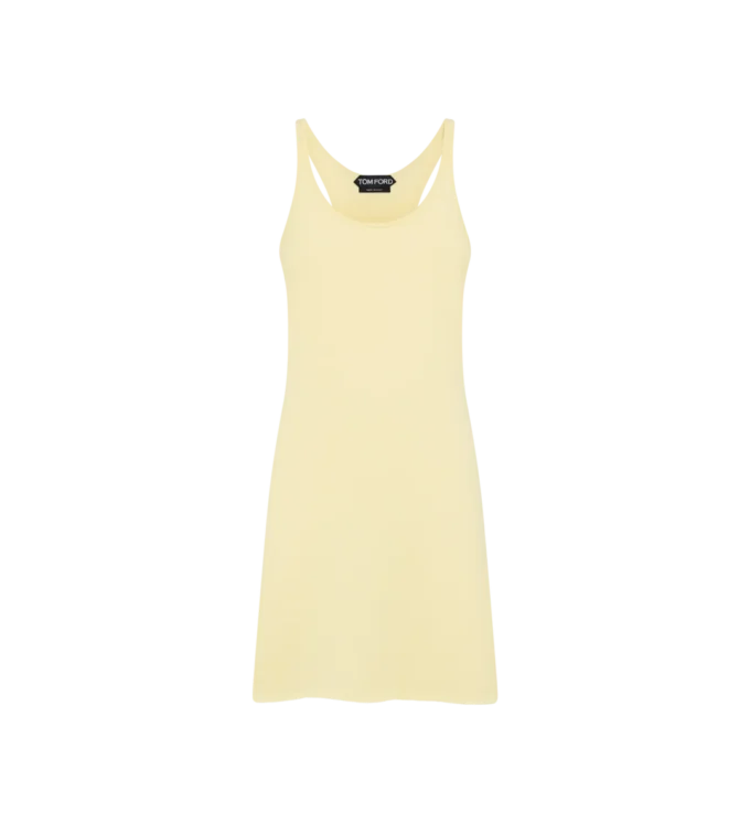 Merino-Piqué-Kleid ohne Ärmel Merino-Piqué-Kleid ohne Ärmel