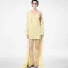 Merino-Piqué-Kleid ohne Ärmel Merino-Piqué-Kleid ohne Ärmel