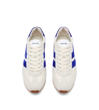 Mick Sneaker aus glattem Leder und Wildleder