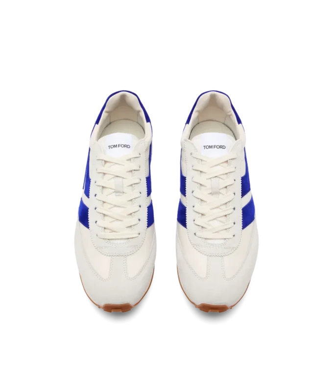 Mick Sneaker aus glattem Leder und Wildleder Mick Sneaker aus glattem Leder und Wildleder