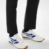 Mick Sneaker aus glattem Leder und Wildleder Mick Sneaker aus glattem Leder und Wildleder