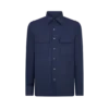 Militärhemd aus Baumwolltwill