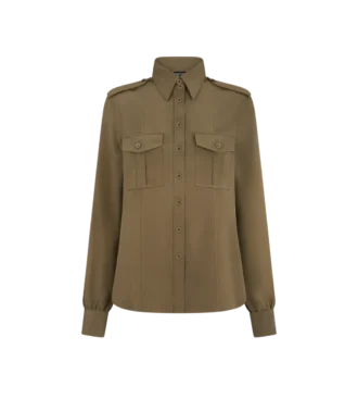 Militärhemd mit Fronttaschen
