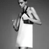 Mini-Cocktailkleid mit Schleifendetail
