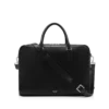 Minimalistische Aktentasche aus genarbtem Leder Minimalistische Aktentasche aus genarbtem Leder