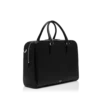 Minimalistische Aktentasche aus genarbtem Leder Minimalistische Aktentasche aus genarbtem Leder