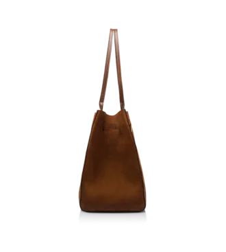 Mittelgroße Audrey-Tasche aus Wildleder