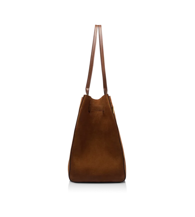 Mittelgroße Audrey-Tasche aus Wildleder Mittelgroße Audrey-Tasche aus Wildleder