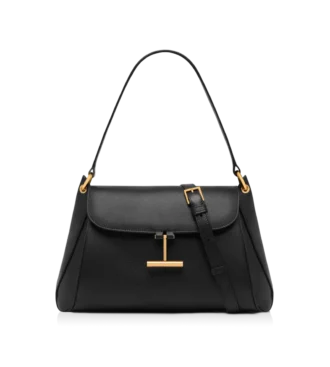 Mittlere Schultertasche Tara aus naturbelassenem Leder