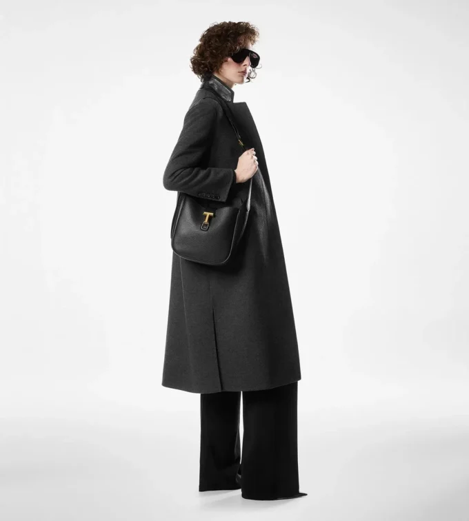 Monarch Small Hobo aus genarbtem Leder