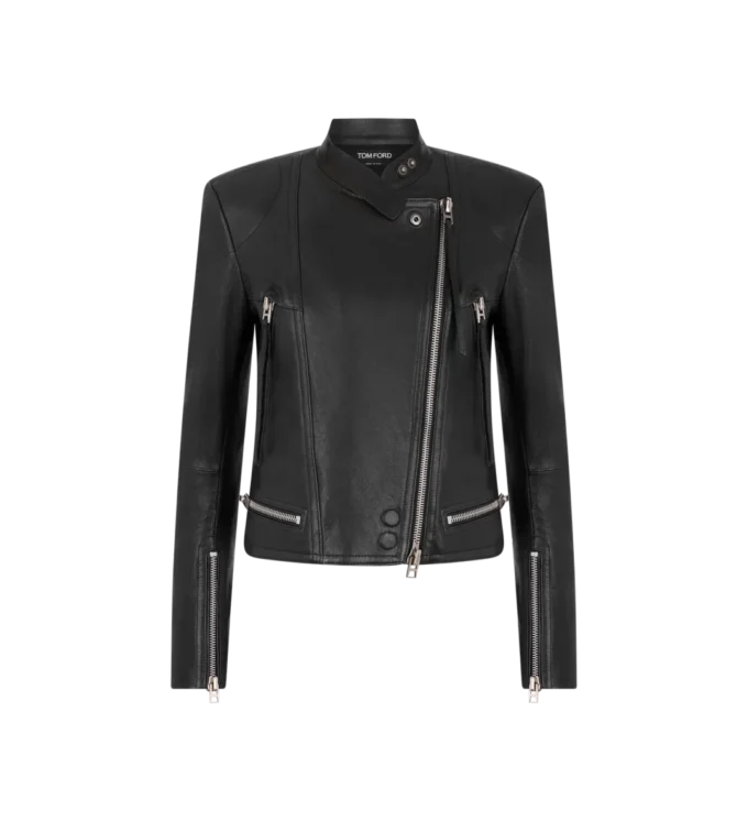 Nappa-Racerjacke mit Dampfbehandlung Nappa-Racerjacke mit Dampfbehandlung