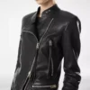 Nappa-Racerjacke mit Dampfbehandlung Nappa-Racerjacke mit Dampfbehandlung