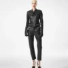 Nappa-Racerjacke mit Dampfbehandlung Nappa-Racerjacke mit Dampfbehandlung