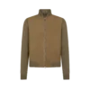 Nubuk-Bomberjacke mit Merino-Front