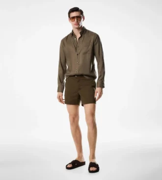 Nylon-Badeshorts