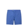 Nylon-Badeshorts mit kleinem Punktmuster