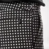 Nylon-Badeshorts mit mittelgroßem Punktmuster