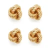 Ohrstecker aus 18 Karat Gelbgold mit Knoten