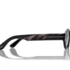 Ovale Horn-Sonnenbrille Ovale Horn-Sonnenbrille