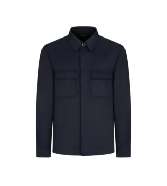 Overshirt aus Baumwolltwill mit doppelter Teilbarkeit