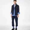 Overshirt aus Baumwolltwill mit doppelter Teilbarkeit