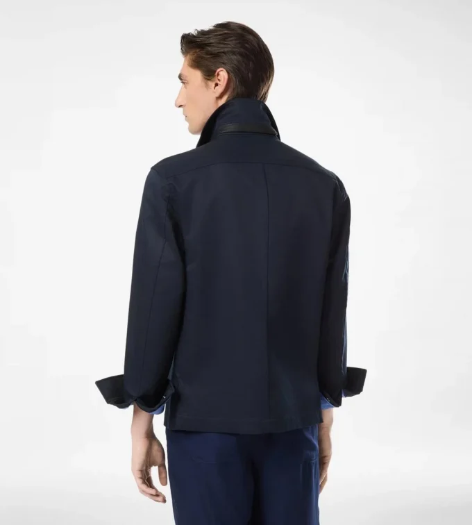 Overshirt aus Baumwolltwill mit doppelter Teilbarkeit