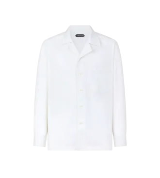 Overshirt mit Fischgrätenstreifen