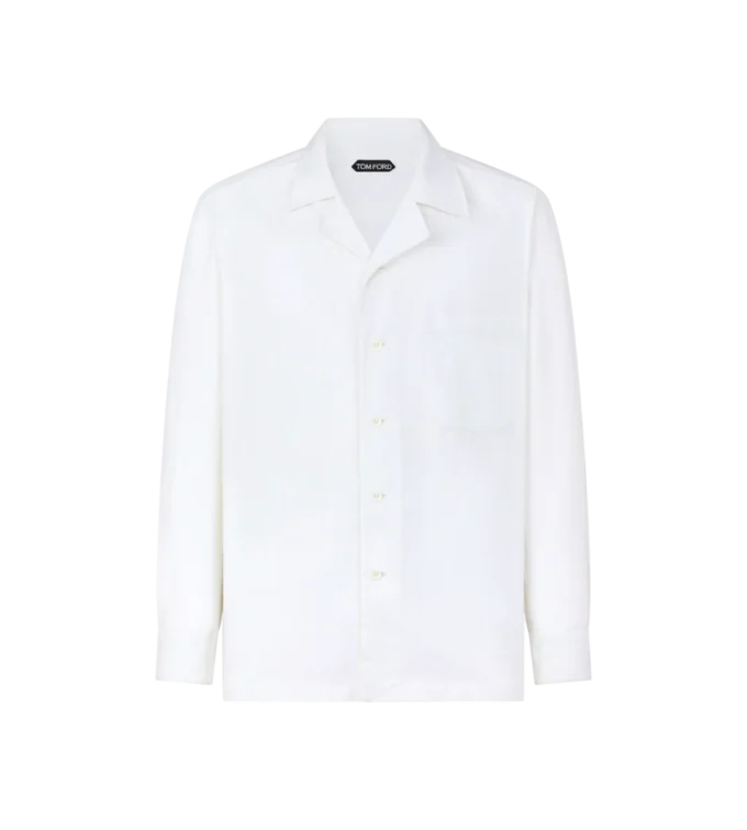 Overshirt mit Fischgrätenstreifen Overshirt mit Fischgrätenstreifen