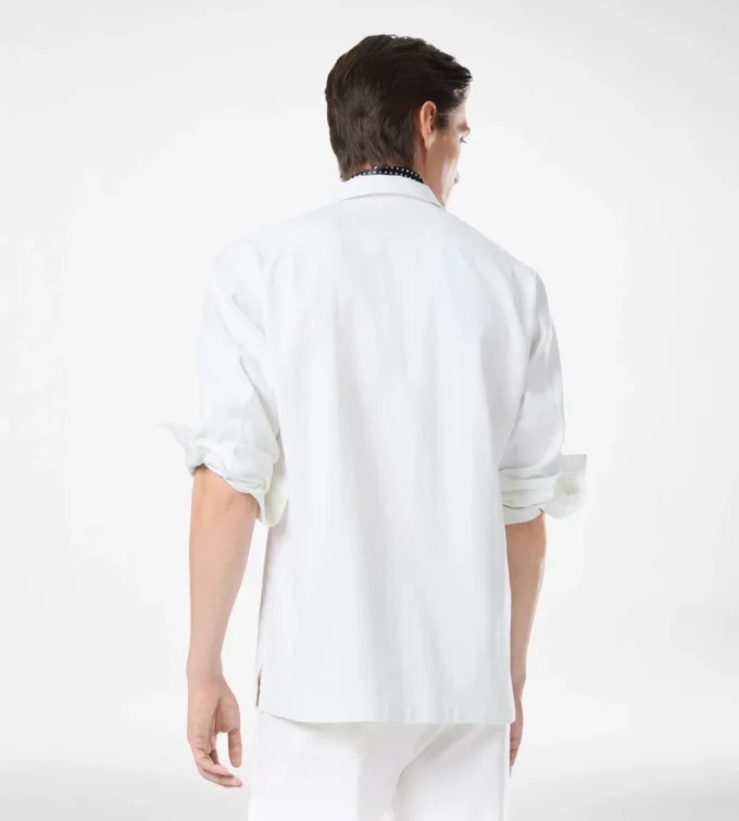 Overshirt mit Fischgrätenstreifen Overshirt mit Fischgrätenstreifen