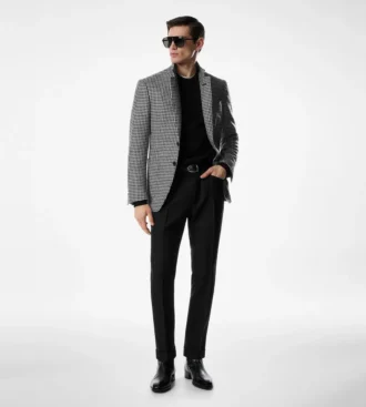 Pied De Poule Shelton Jacke