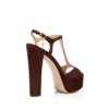 Plateausandale Angelina aus Wildleder Plateausandale Angelina aus Wildleder