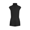 Playsuit aus doppelter Seide Duchesse mit Cut-Out Playsuit aus doppelter Seide Duchesse mit Cut-Out