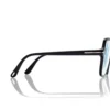 Quadratische blaue Blockbrille Quadratische blaue Blockbrille