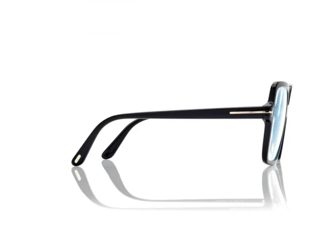 Quadratische blaue Blockbrille Quadratische blaue Blockbrille