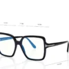 Quadratische blaue Blockbrille Quadratische blaue Blockbrille
