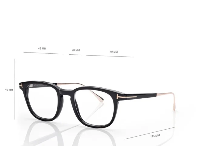 Quadratische Hornbrille