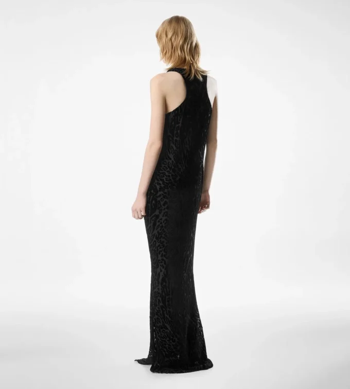Racerback-Abendkleid