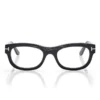 Rechteckige Hornbrille Rechteckige Hornbrille