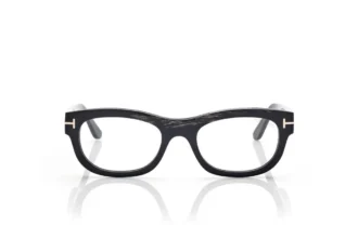 Rechteckige Hornbrille