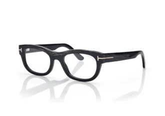 Rechteckige Hornbrille