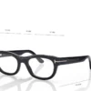 Rechteckige Hornbrille Rechteckige Hornbrille