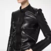 Rennjacke aus Nappaleder