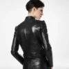 Rennjacke aus Nappaleder