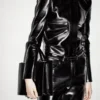 Rennjacke aus Nappaleder