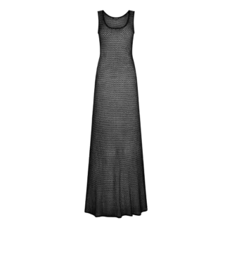 Ärmelloses Kleid mit Rundhalsausschnitt