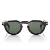 Runde Horn-Sonnenbrille Runde Horn-Sonnenbrille