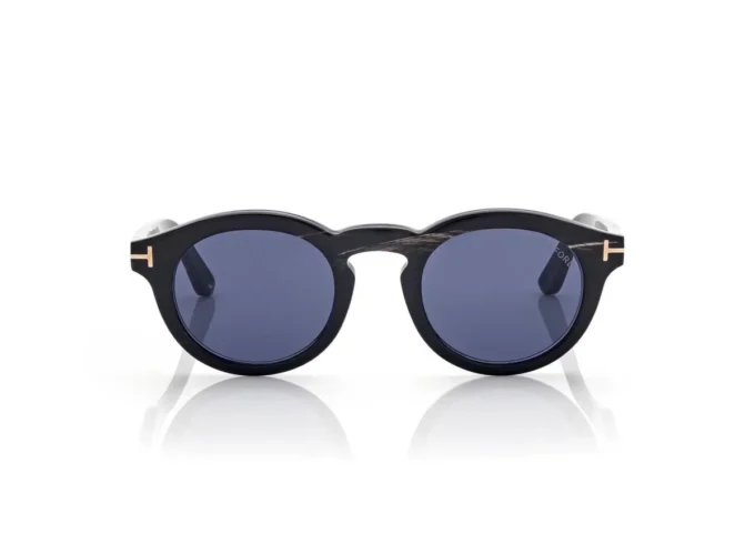 Runde Horn-Sonnenbrille Runde Horn-Sonnenbrille