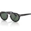Runde Horn-Sonnenbrille Runde Horn-Sonnenbrille